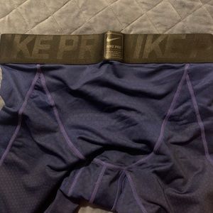 Men’s blue ombré Nike pro leggings